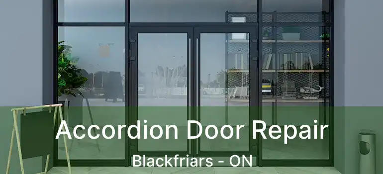  Accordion Door Repair Blackfriars - ON