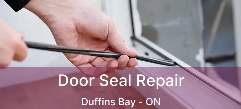  Door Seal Repair Duffins Bay - ON