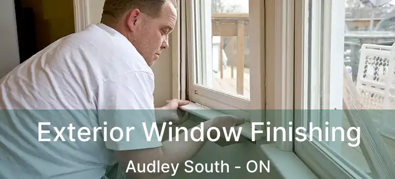  Exterior Window Finishing Audley South - ON