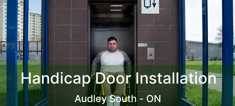  Handicap Door Installation Audley South - ON