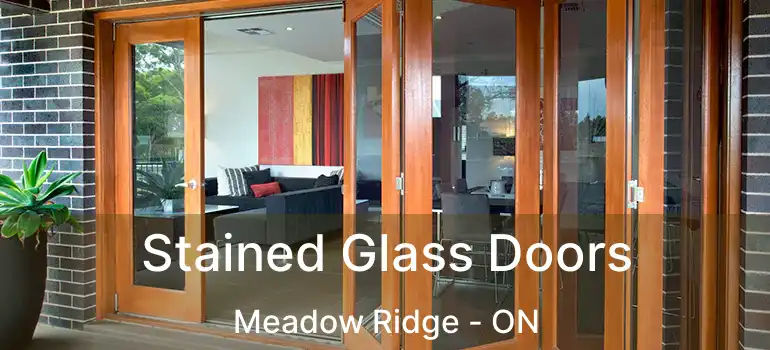  Stained Glass Doors Meadow Ridge - ON