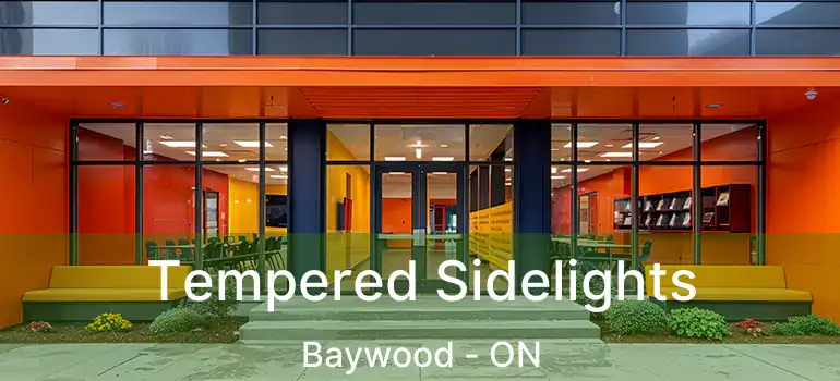  Tempered Sidelights Baywood - ON