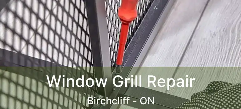  Window Grill Repair Birchcliff - ON