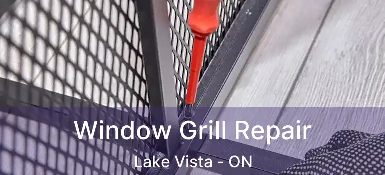  Window Grill Repair Lake Vista - ON