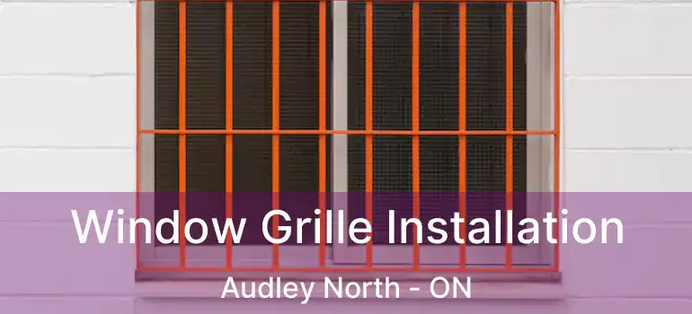  Window Grille Installation Audley North - ON