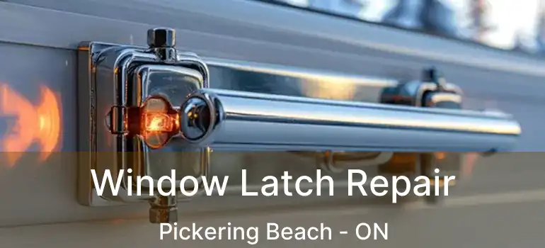  Window Latch Repair Pickering Beach - ON