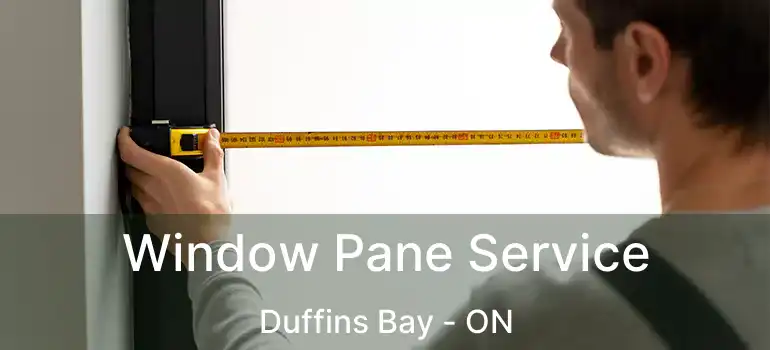  Window Pane Service Duffins Bay - ON