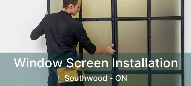  Window Screen Installation Southwood - ON