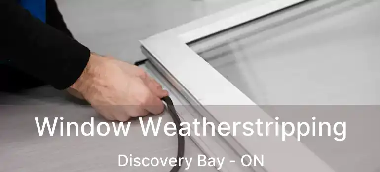  Window Weatherstripping Discovery Bay - ON